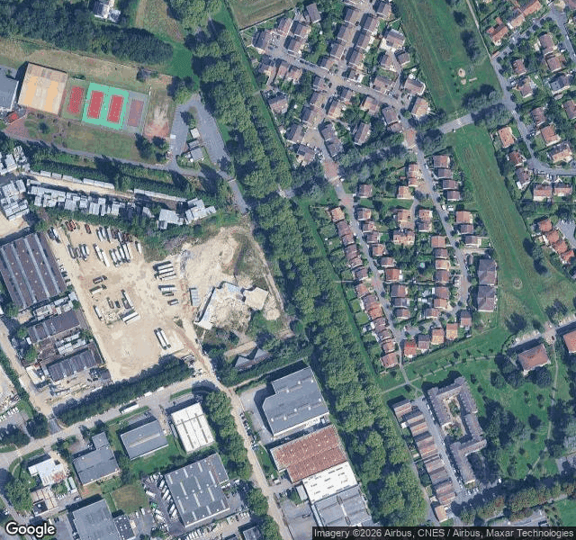 Bureaux Piscine — lieu abandonné à 