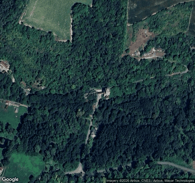 Moulin Rhus — lieu abandonné à 