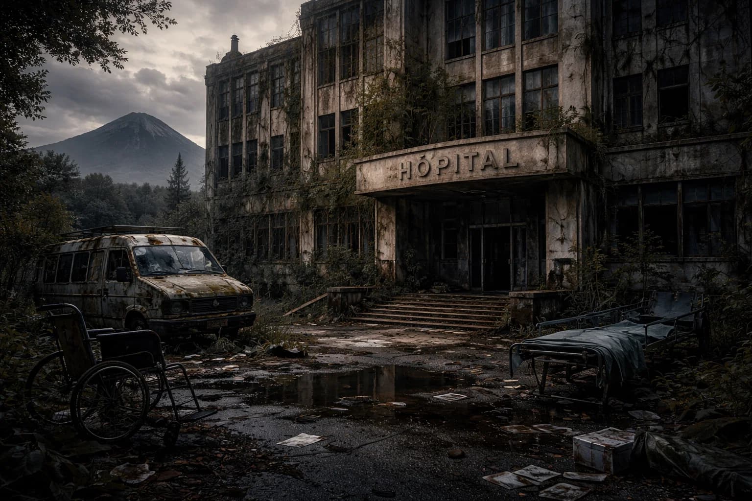 Site industriel abandonné