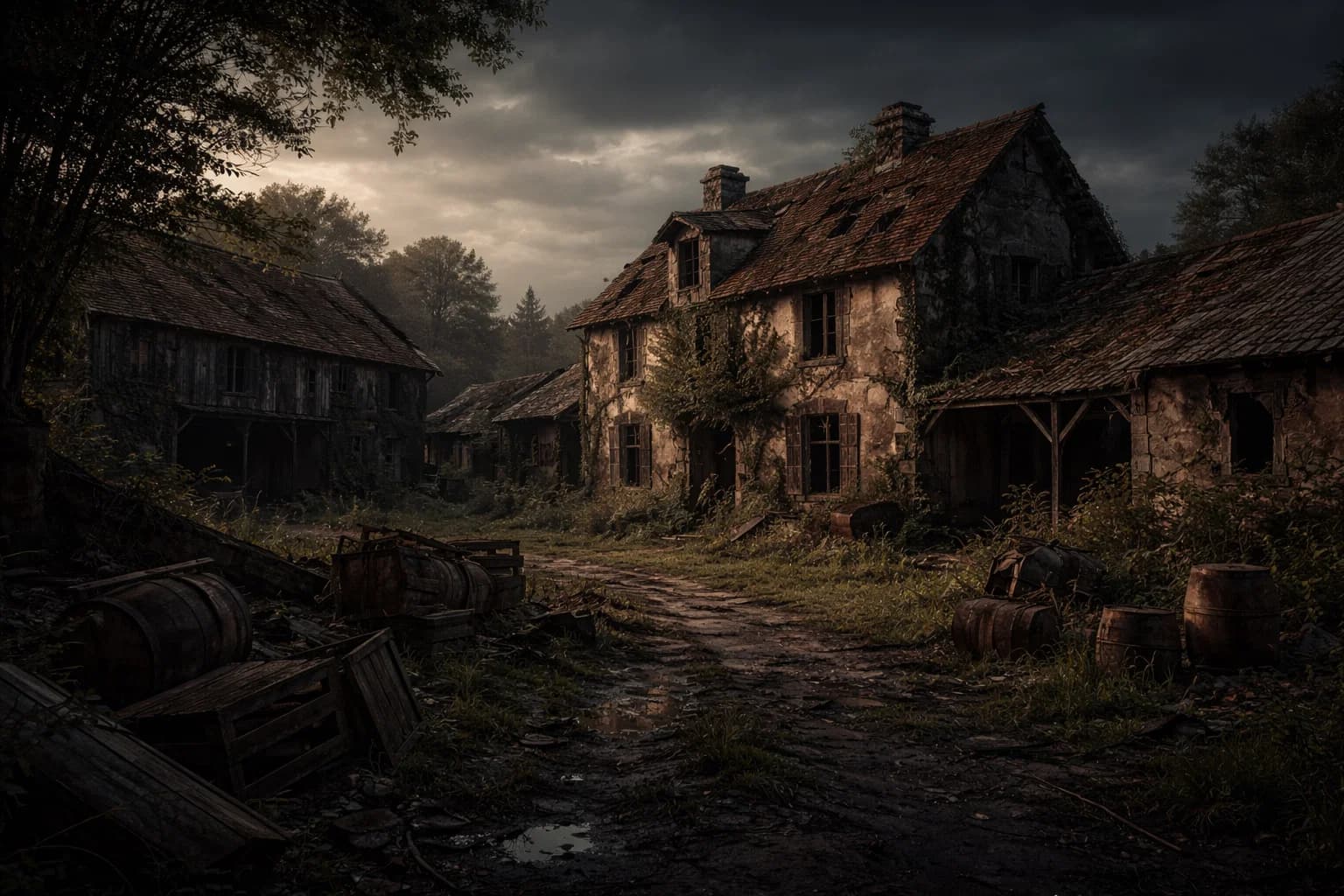 Vestiges abandonnés en région parisienne