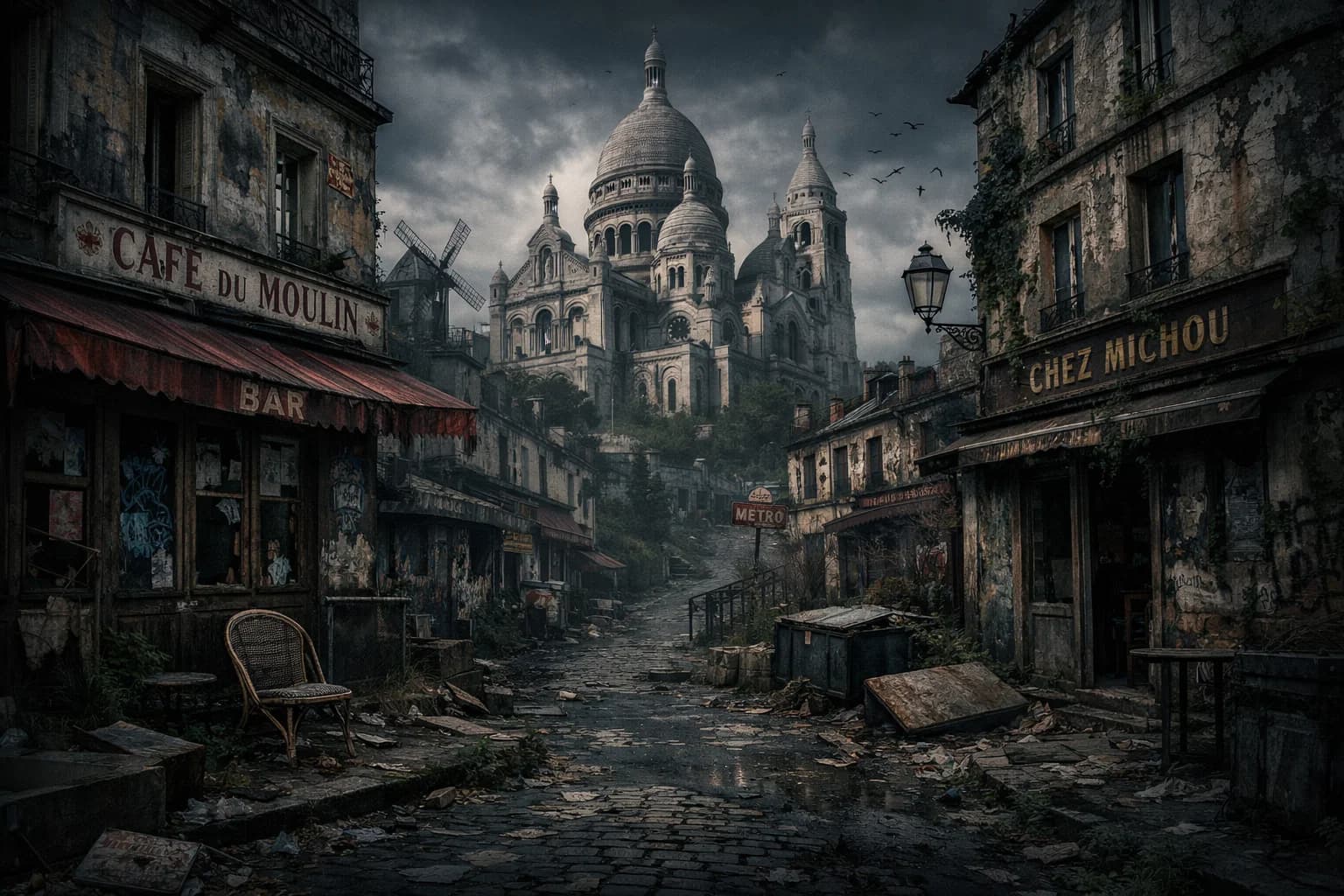 Souterrain abandonné en Île-de-France